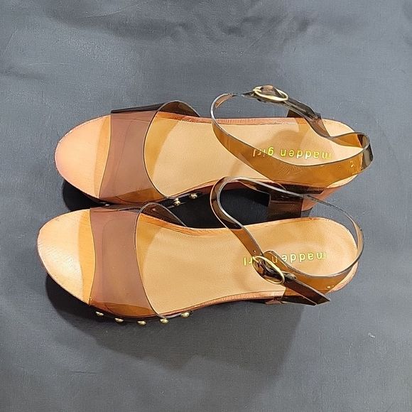 BRAND NEW MADDEN GIRL WOMEN’S LIFFT HEELED SANDAL - Picture 7 of 16